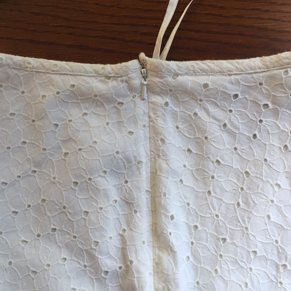 Nine West white 100% cotton skirt - Picture 5 of 6